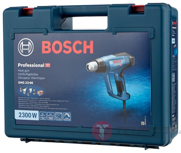 Профессиональный строительный фен BOSCH GHG 23-66 Professional Case (0.601.2A6.301)