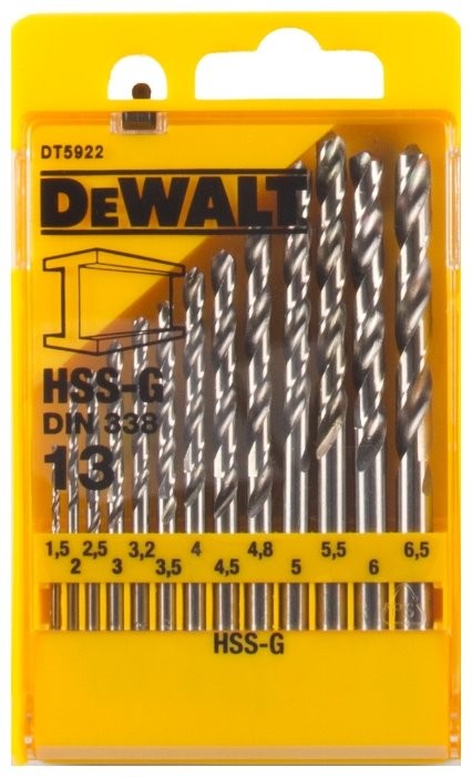 набор сверл DeWALT DT5922-QZ