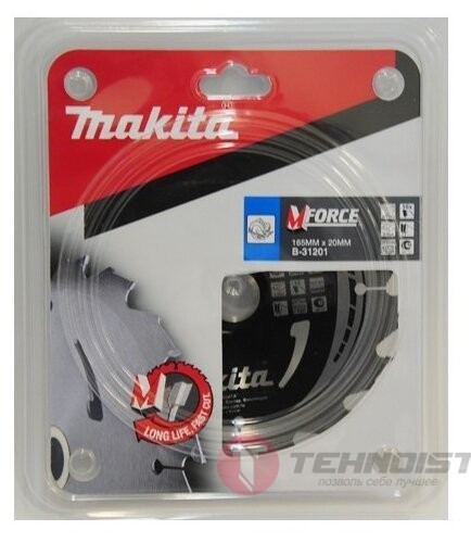 Пильный диск Makita M-Force B-31201 162х20 мм