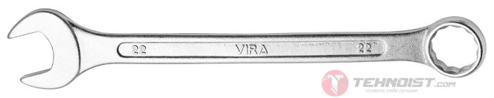 Vira BRIGHT ключ комбинированный 22 мм