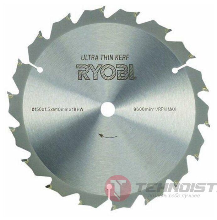 Пильный диск RYOBI CSB150A1 150х10 мм