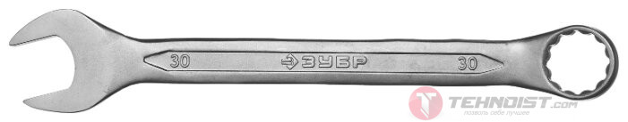 ЗУБР ключ комбинированный 30 мм 27087-30