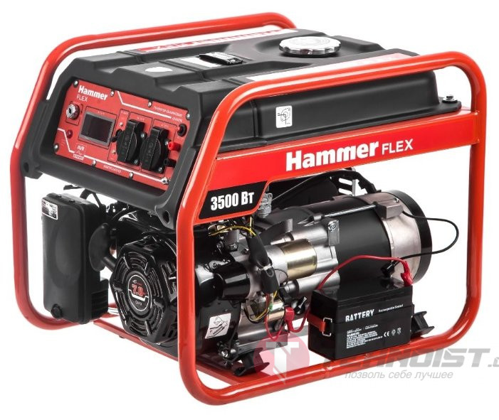 Бензиновый генератор Hammer GN4000E (3200 Вт)