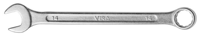 Vira BRIGHT ключ комбинированный 14 мм