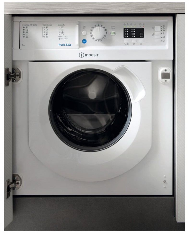 Indesit BI WMIL 71252 EU Стиральная машина Indesit BI WMIL 71252 EU Стиральная машина