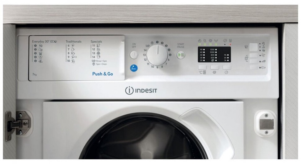 Indesit BI WMIL 71252 EU Стиральная машина Indesit BI WMIL 71252 EU Стиральная машина