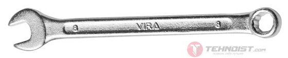 Vira BRIGHT ключ комбинированный 8 мм