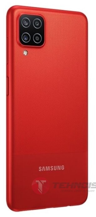 Смартфон Samsung Galaxy A12 3/32GB, красный