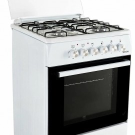 Кухонная плита IDEAL L110 ГК белая