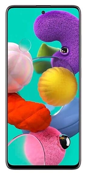 Смартфон Samsung Galaxy A51 64GB, белый
