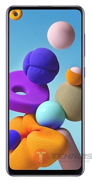 Смартфон Samsung Galaxy A21s 64GB 2020 blue SM-A217FZBOSER