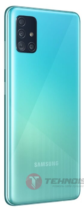 Смартфон Samsung Galaxy A51 4/64GB, синий