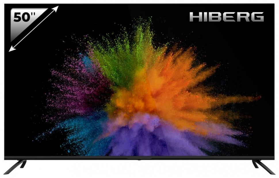 Телевизор HIBERG 50Y UHD-R SMART TV 50 Телевизор HIBERG 50Y UHD-R SMART TV 50