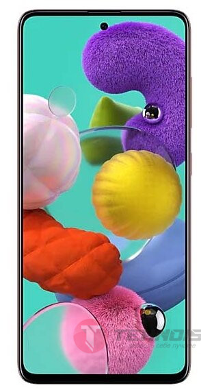 Смартфон Samsung Galaxy A51 64GB, красный
