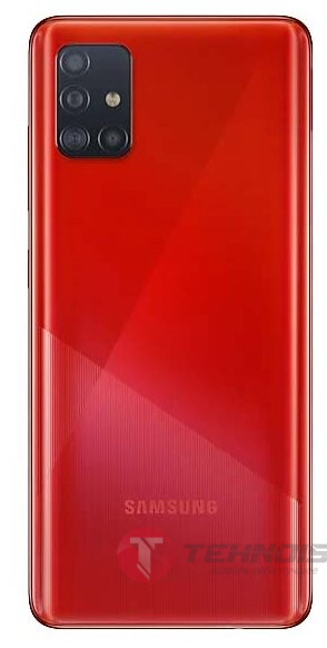Смартфон Samsung Galaxy A51 128Gb 2020 red SM-A515FZRCSER