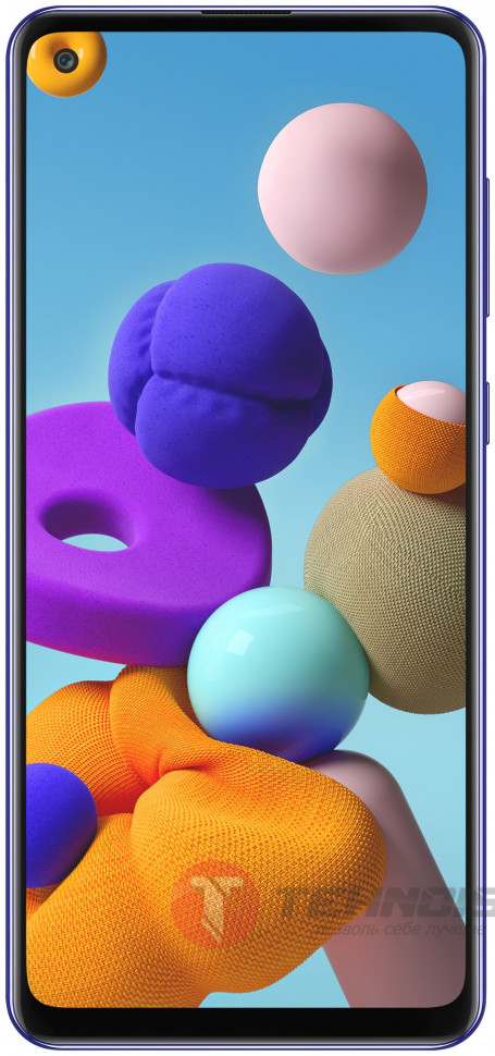 Смартфон Samsung Galaxy A21s 3/32GB, синий SM-A217FZBNSER