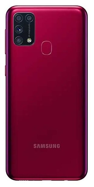 Смартфон Samsung Galaxy M31, красный