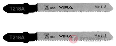 Набор пилок для лобзика Vira T218A 552029 2 шт.