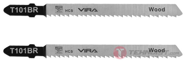 Набор пилок для лобзика Vira T101BR 552033 2 шт.
