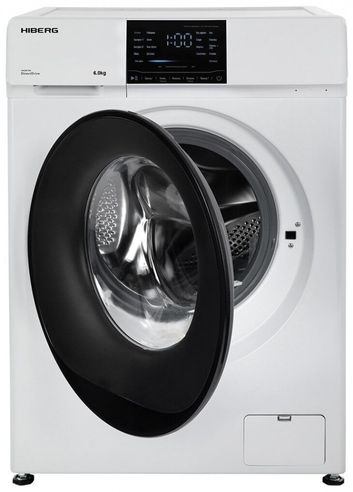 Стиральная машина HIBERG i-DDQ6 - 612 W Стиральная машина HIBERG i-DDQ6 - 612 W
