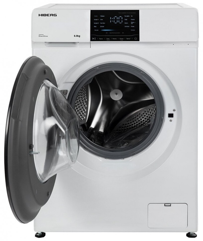 Стиральная машина HIBERG i-DDQ6 - 612 W Стиральная машина HIBERG i-DDQ6 - 612 W