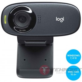 Logitech C310 HD BLACK (960-001065/960-001000) Веб-камера