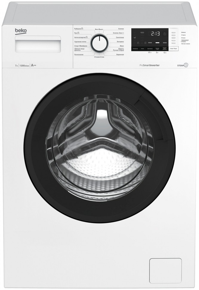 Стиральная машина BEKO WSRE 7612 XAWI