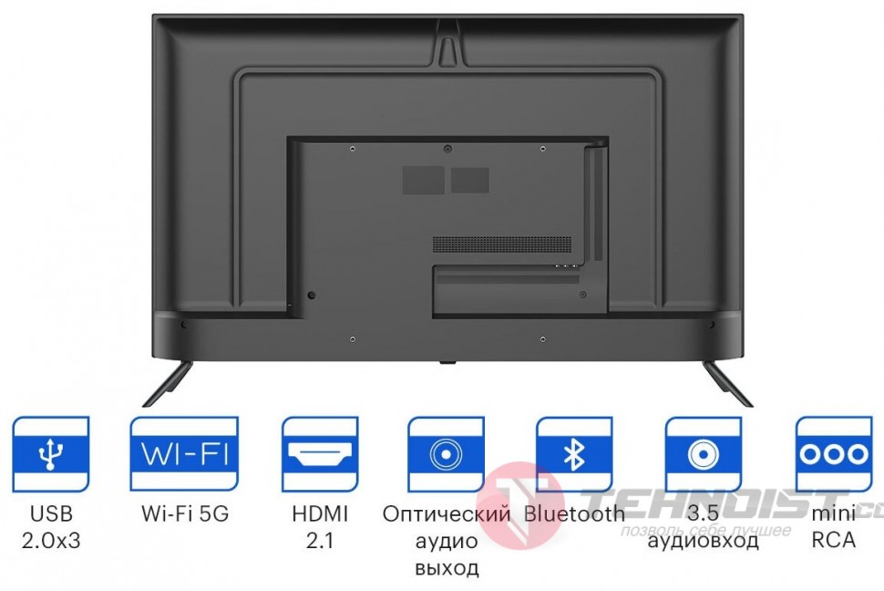 Телевизор KIVI 43U740NB UHD SMART 43