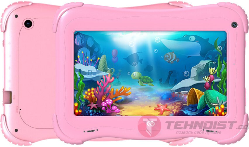 Детский планшет DIGMA Optima Kids 7,  1GB, 16GB, Android 8.1 розовый [ts7203rw]